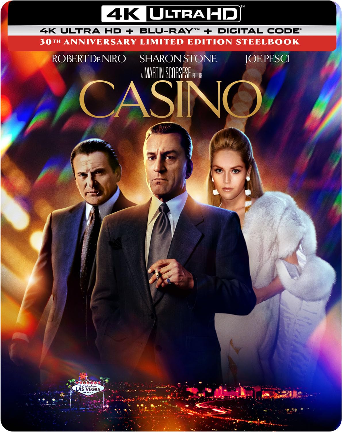 Casino (30th Anniversary Edition, 4K UHD, Steelbook)