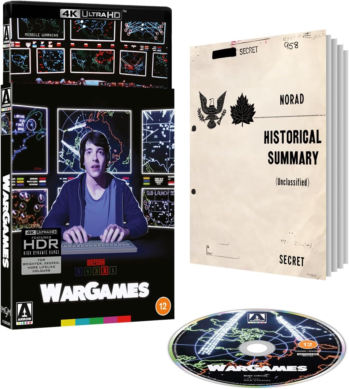 WarGames (4K UHD, Arrow UK Limited Edition, Region Free)