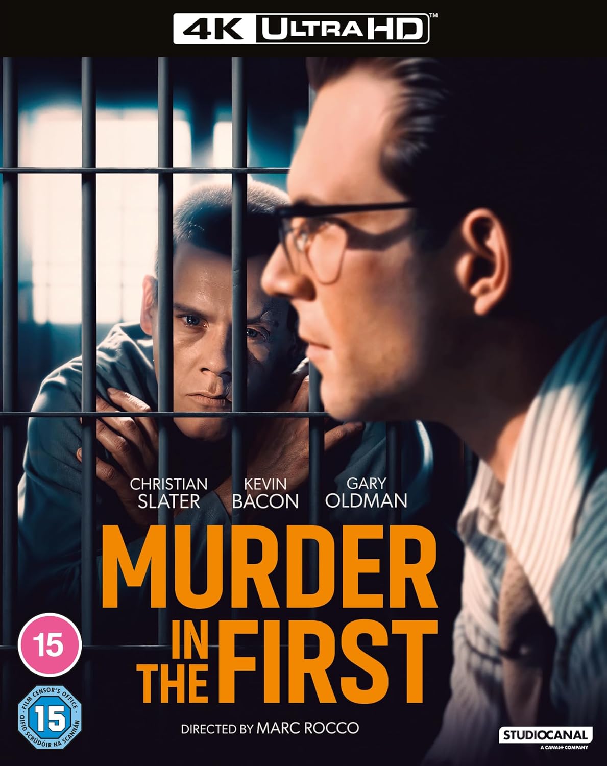 Murder in the First (4K UHD, Region Free) w/SLIP