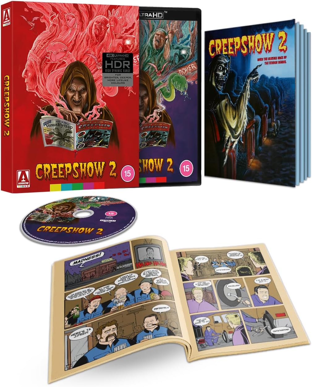 Creepshow 2 (4K UHD, Arrow UK Limited Edition, Region Free)