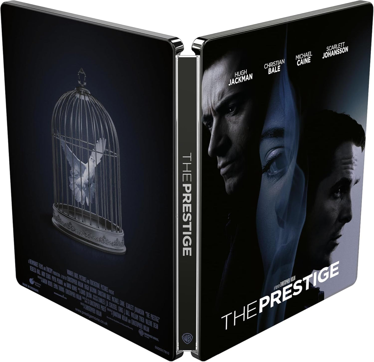 The Prestige (4K UHD, Limited Edition Steelbook, Region Free)