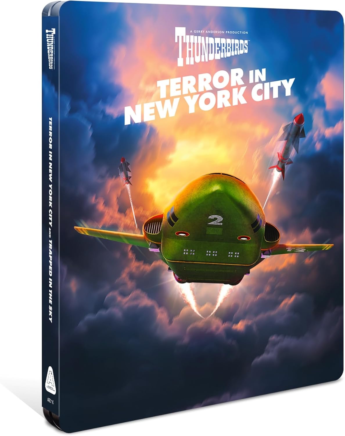Thunderbirds: Terror in New York City / Trapped in the Sky (4K UHD, UK Collector's Edition Steelbook, Region Free)