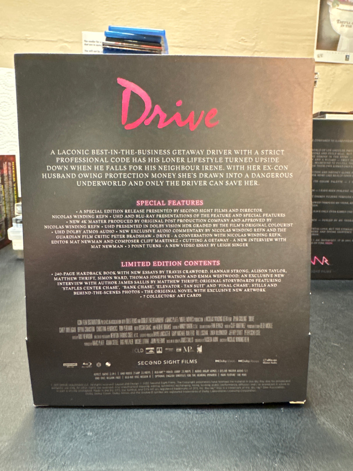 Drive (4K UHD, Limited Deluxe Edition Region Free/Region B) USED