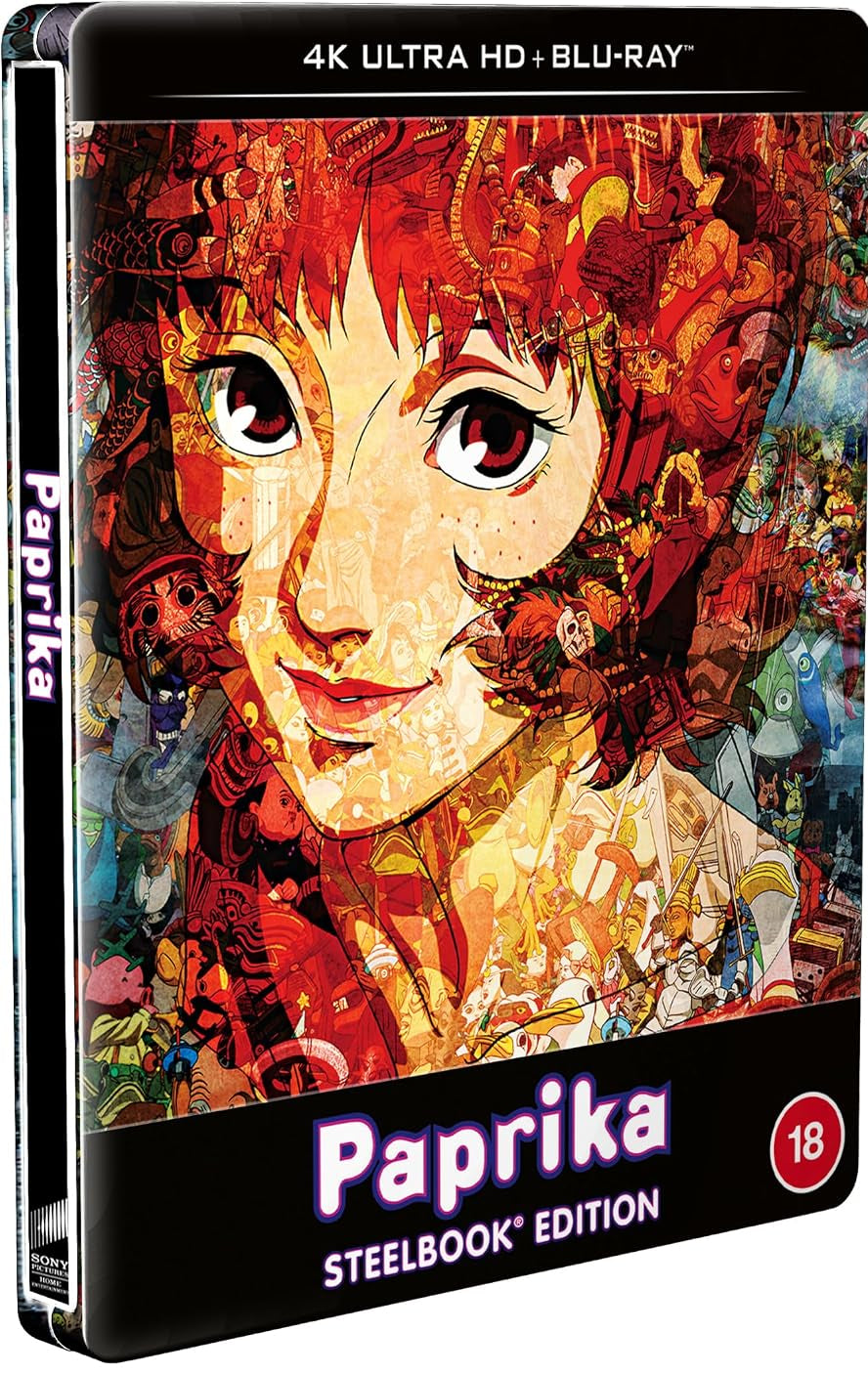 Paprika (4K UHD, UK LE Steelbook, Region Free/B)
