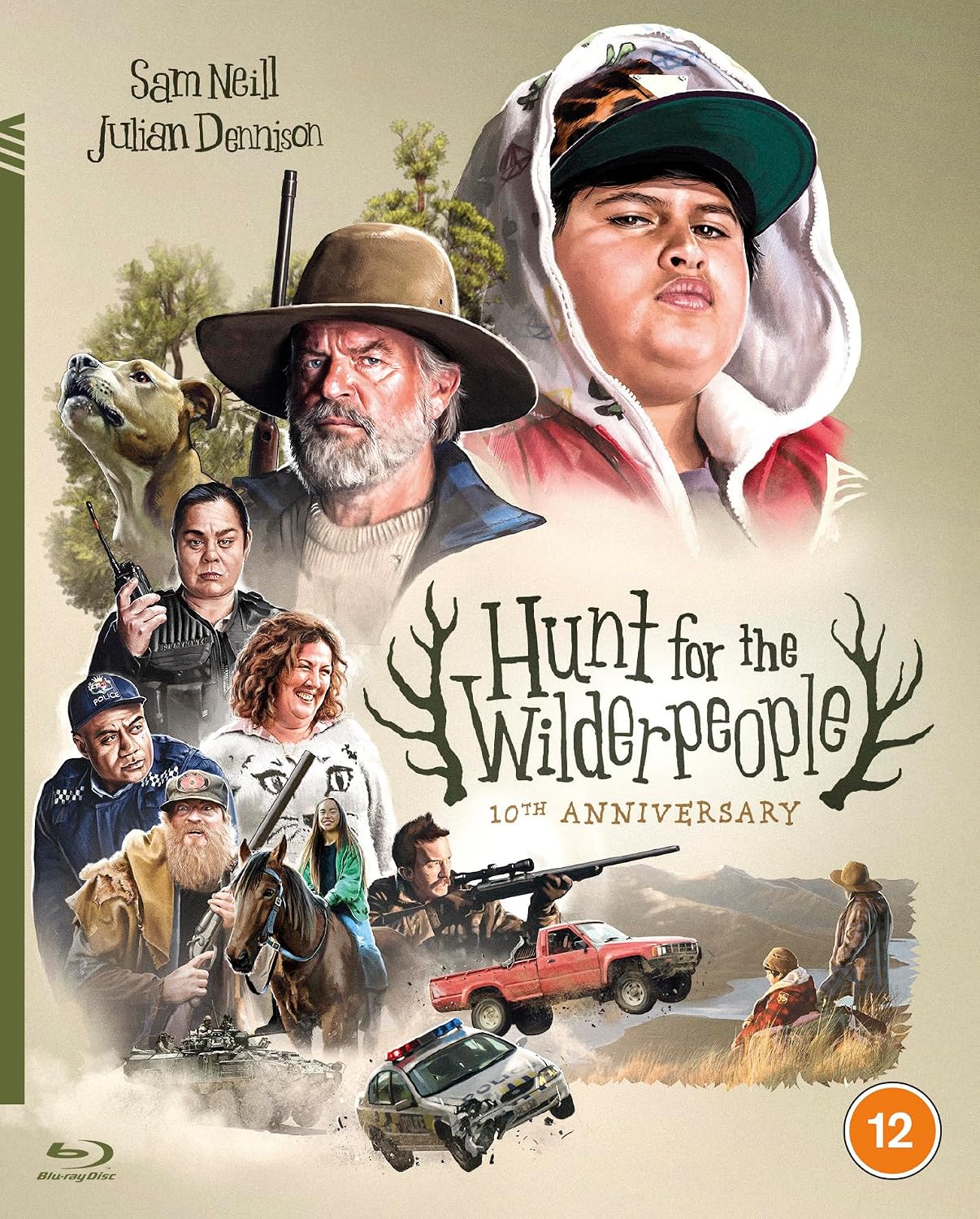 Hunt for the Wilderpeople (Blu-ray, Region B)