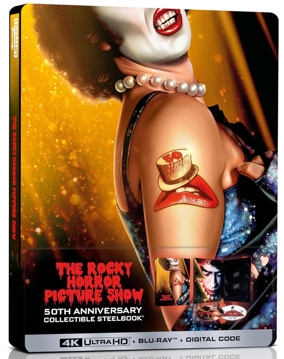 The Rocky Horror Picture Show (4K UHD, 50th Anniversary Limited Edition, Steelbook)
