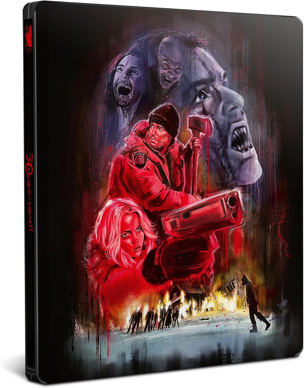 30 Days of Night (4K UHD, Limited Edition Steelbook, Region Free)