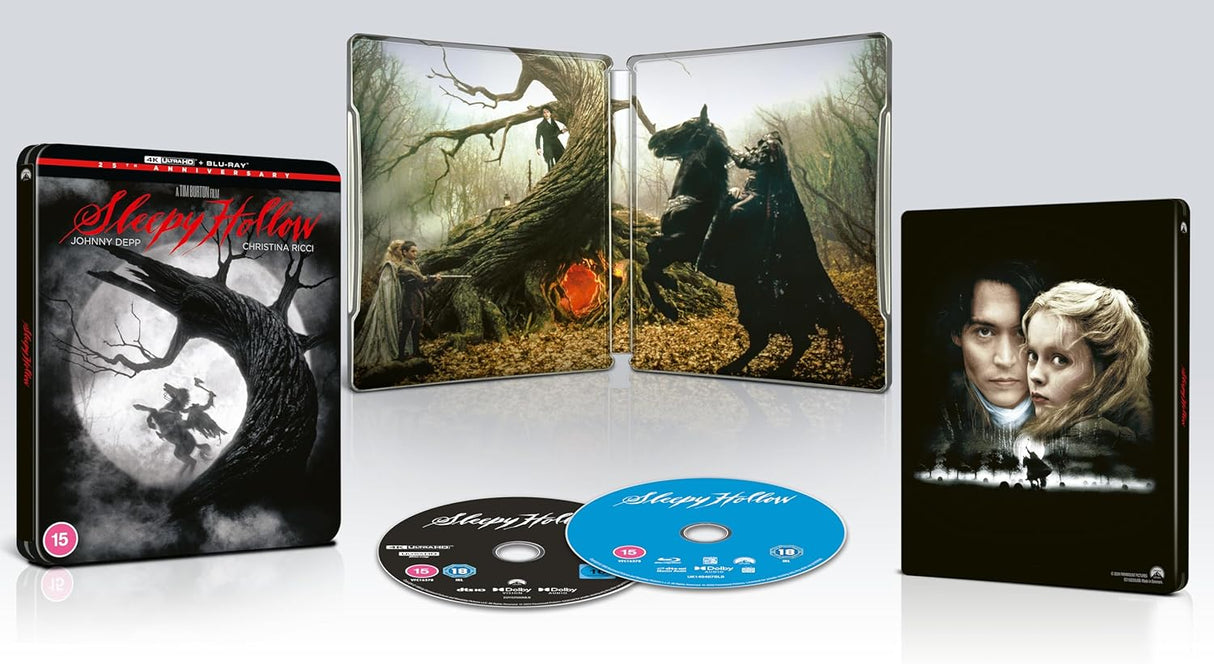 Sleepy Hollow (4K UHD, Limited Edition Steelbook, Region Free/B)