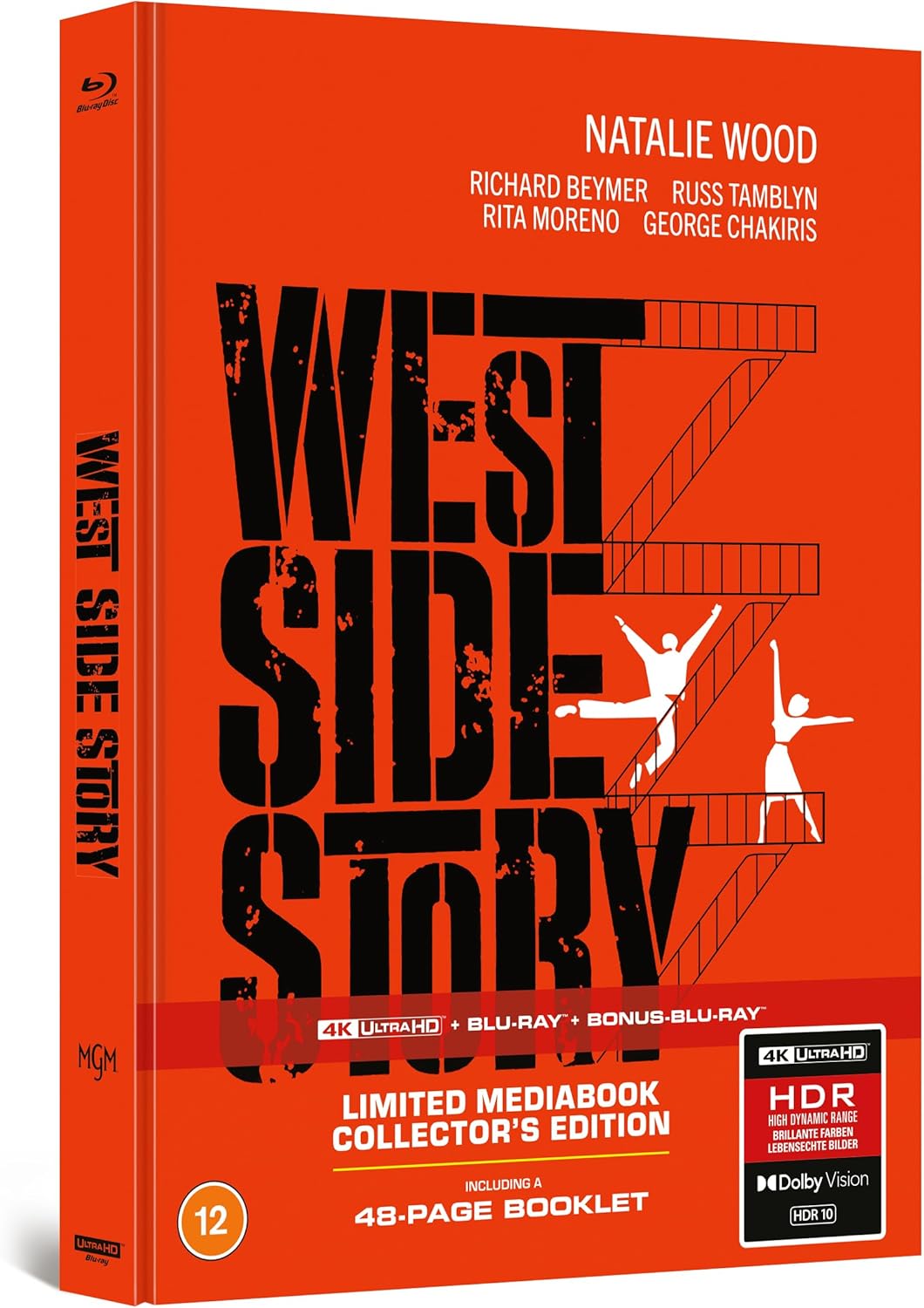 West Side Story (4K UHD, Limited Edition Mediabook, Region Free)