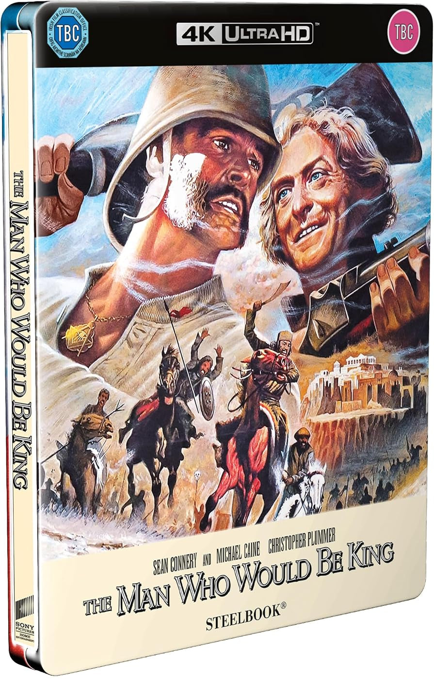 The Man Who Would Be King (4K UHD, UK LE Steelbook, Region Free)