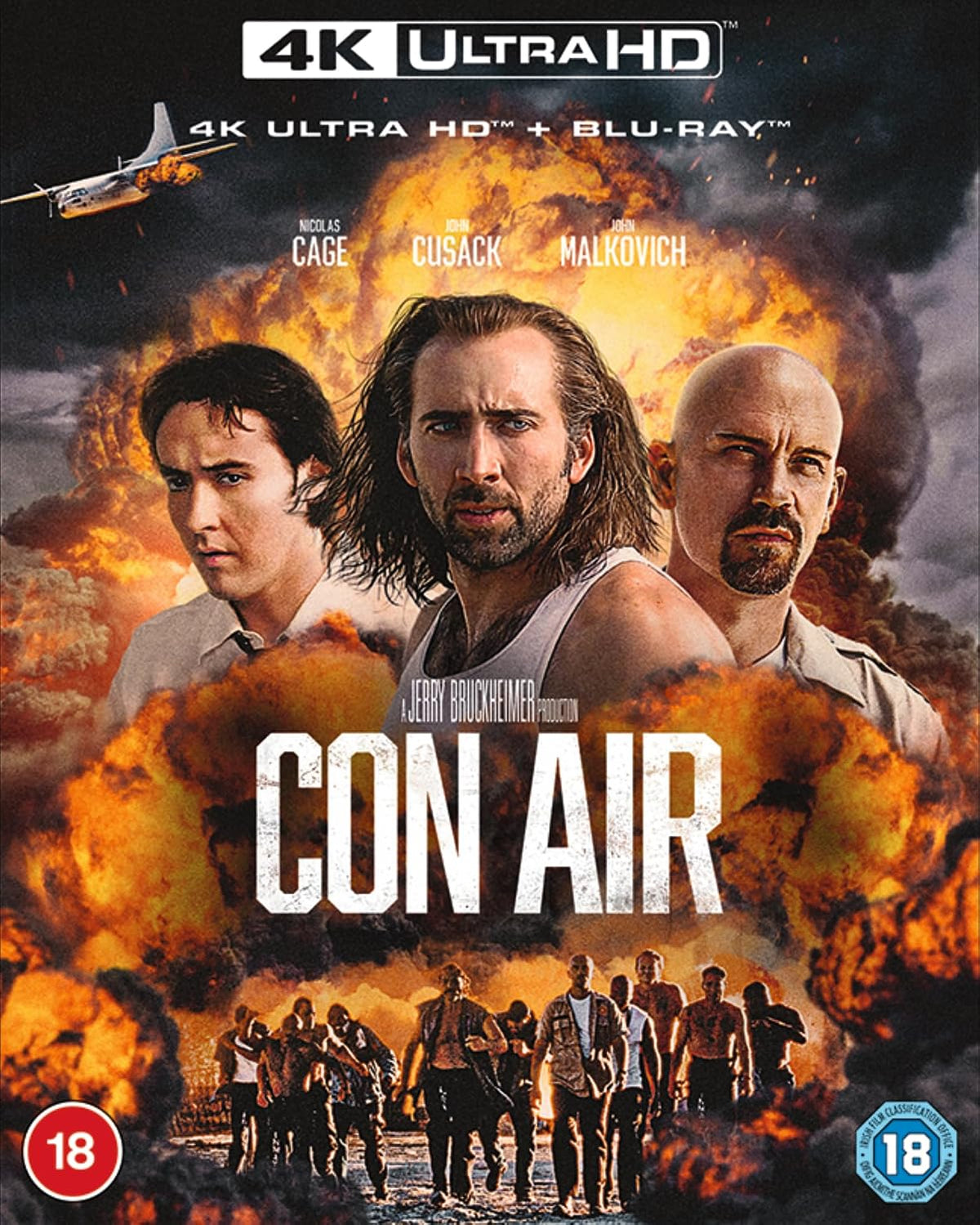 Con Air (4K UHD, UK Standard Edition, Region Free)