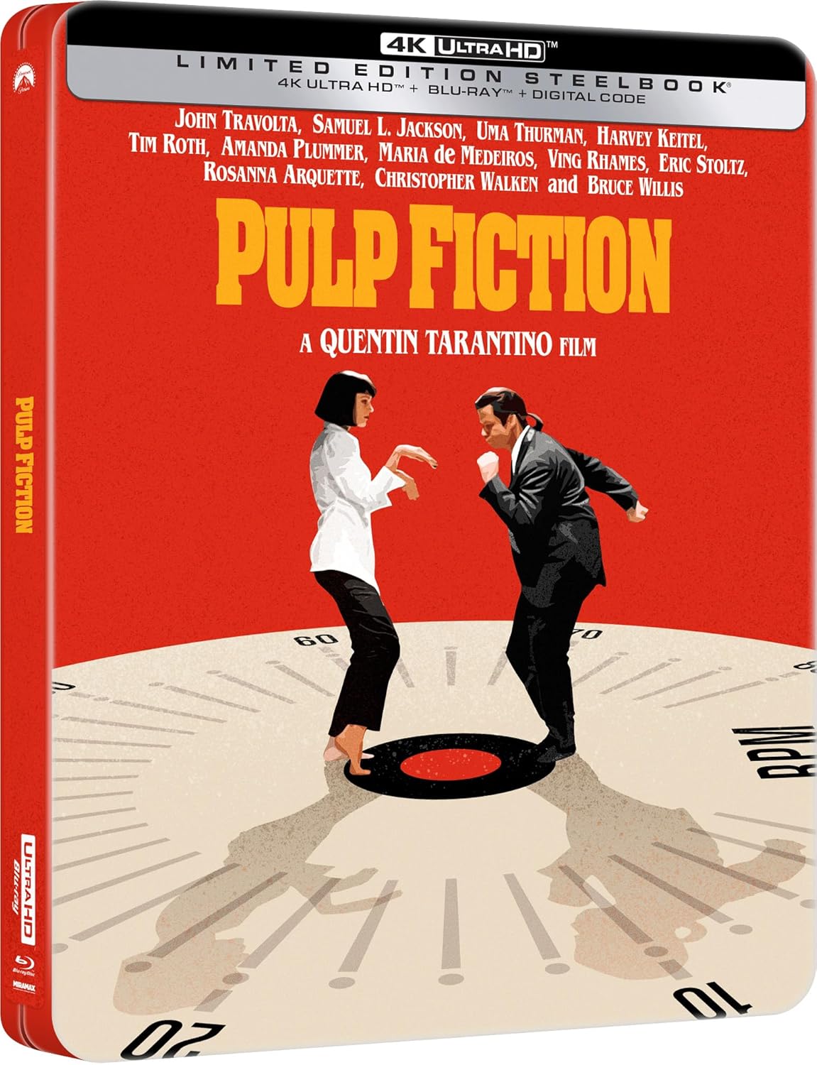 Pulp Fiction (4K UHD, Steelbook)