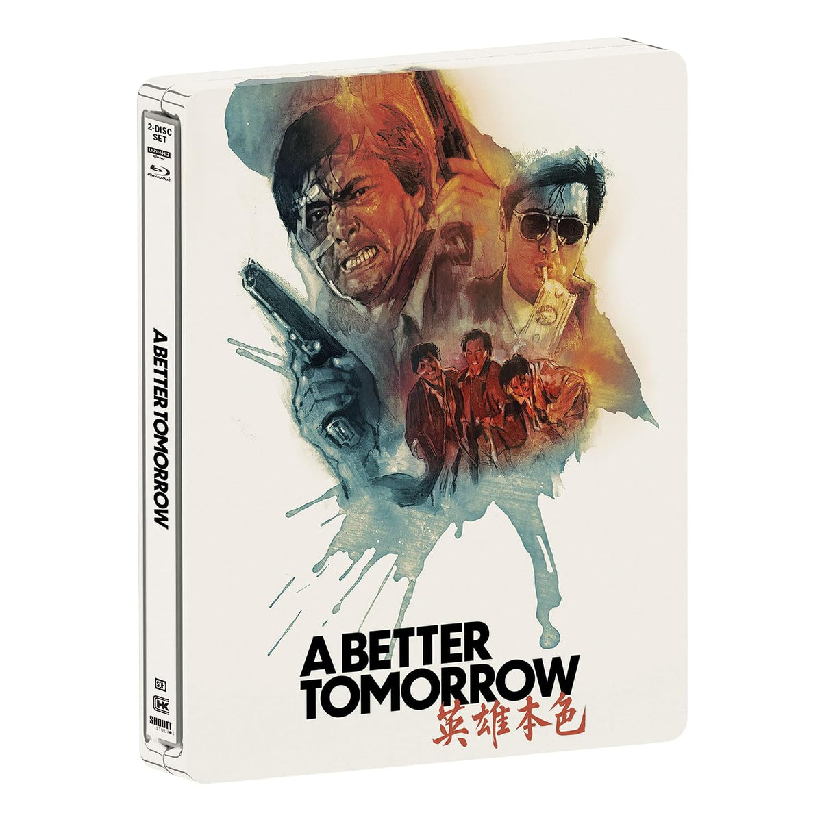A Better Tomorrow (4K UHD, LE Steelbook, Shout Factory)