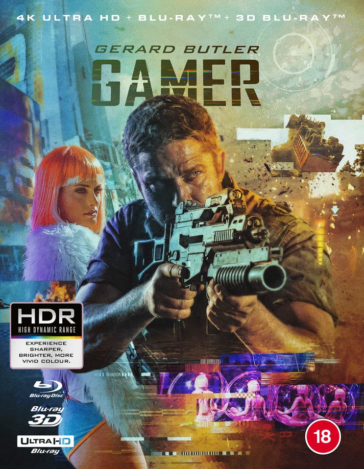 Gamer (4K UHD, 3D Blu-Ray, Region Free/B)
