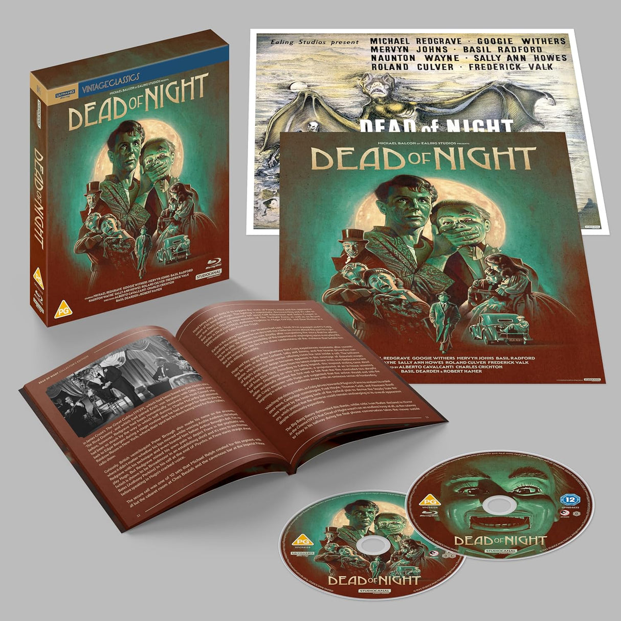 Dead of Night (1945) (4K UHD, Limited Collector's Edition, Region Free/B)