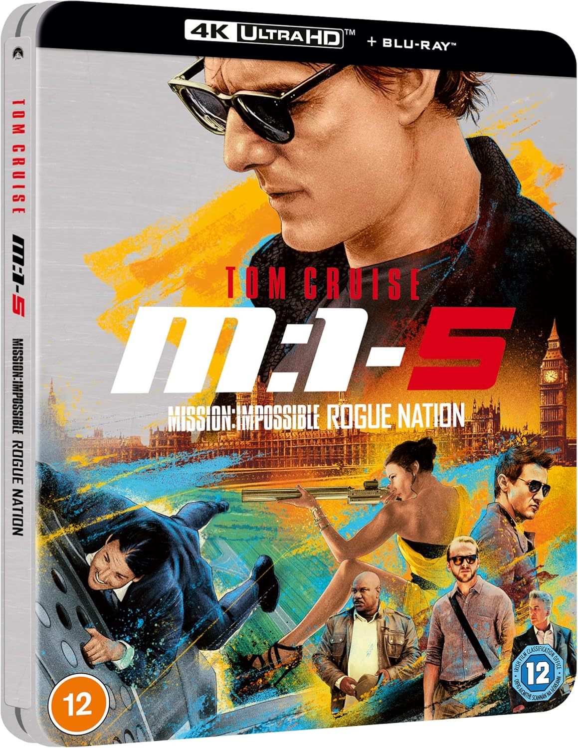 Mission: Impossible 5 - Rogue Nation (4K UHD, LE Steelbook, Region Free/B)