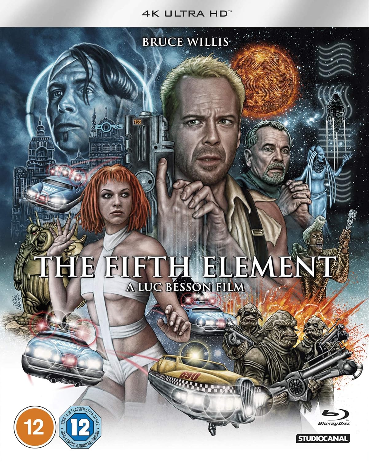 The Fifth Element (4K UHD, Region Free/B) w/SLIP