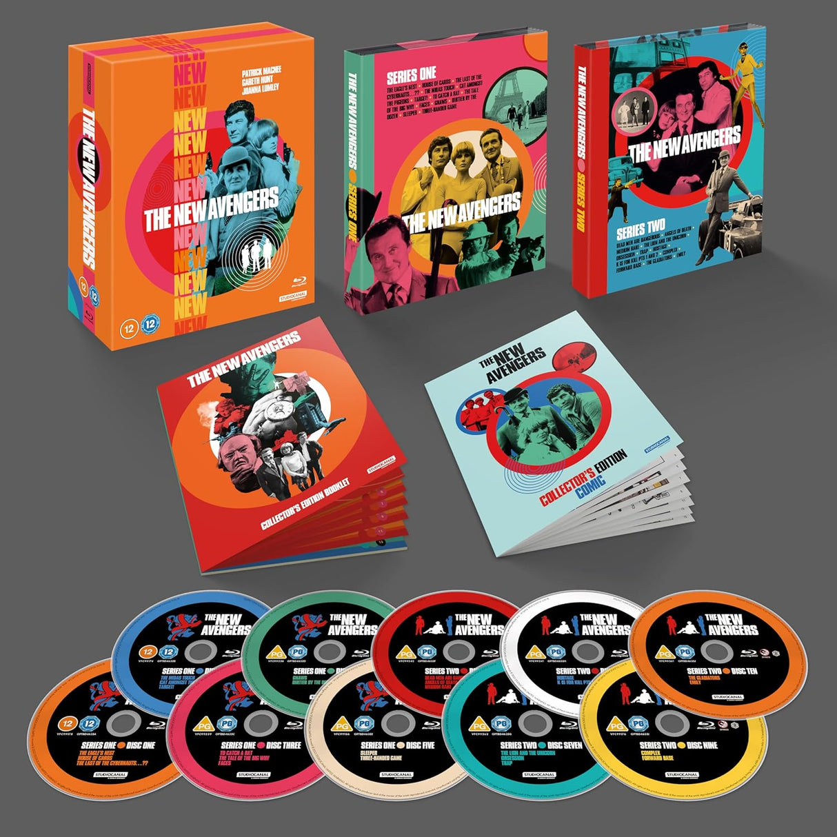 The New Avengers: Complete Collection (Blu-Ray, Limited Collector's Edition, Region B)