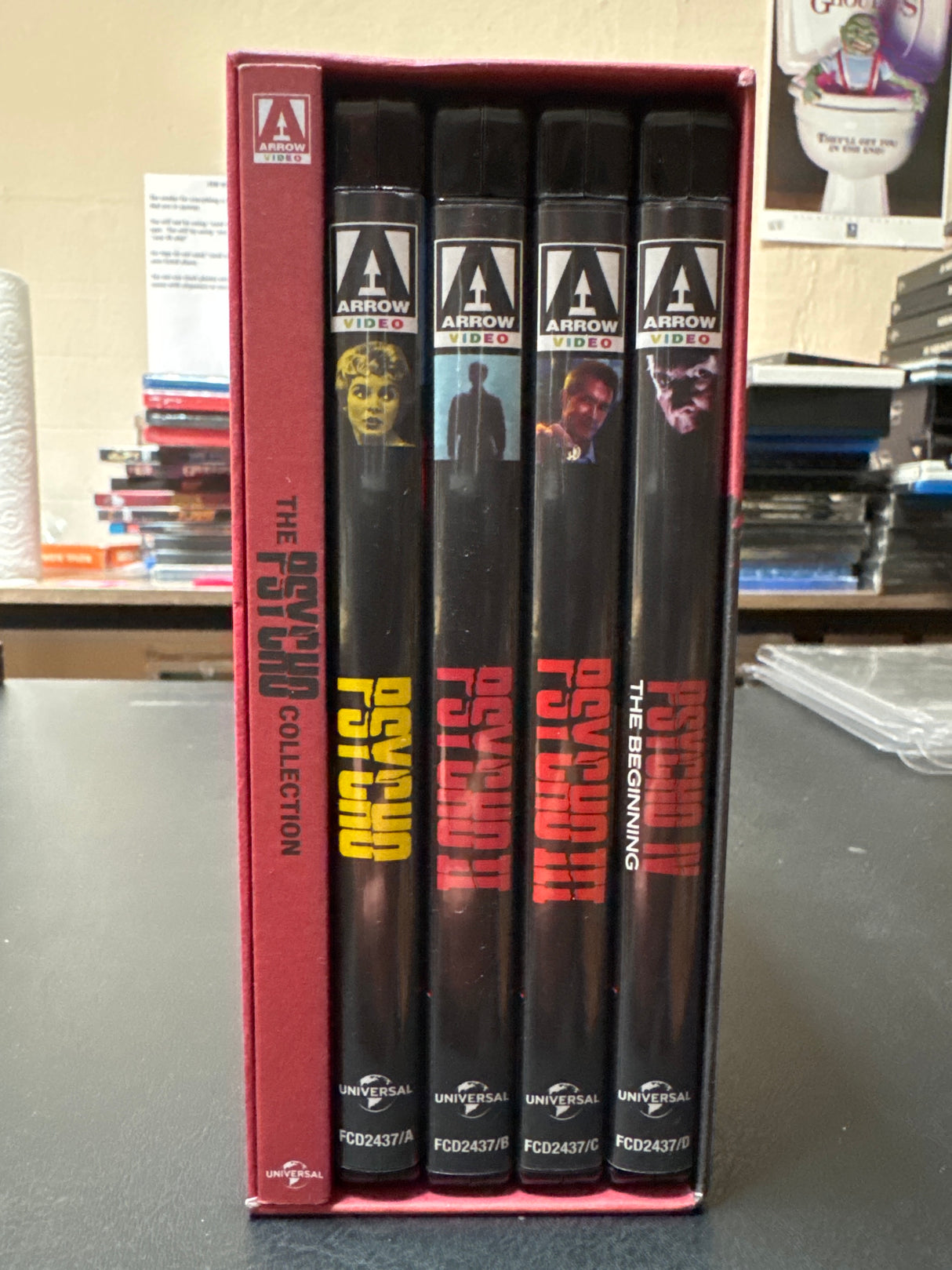 The Psycho Collection (4K UHD, Limited Edition, Region Free/B) USED