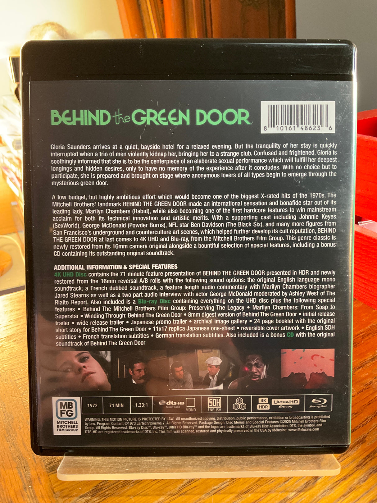 Behind the Green Door (4K UHD) w/BOOKLET USED