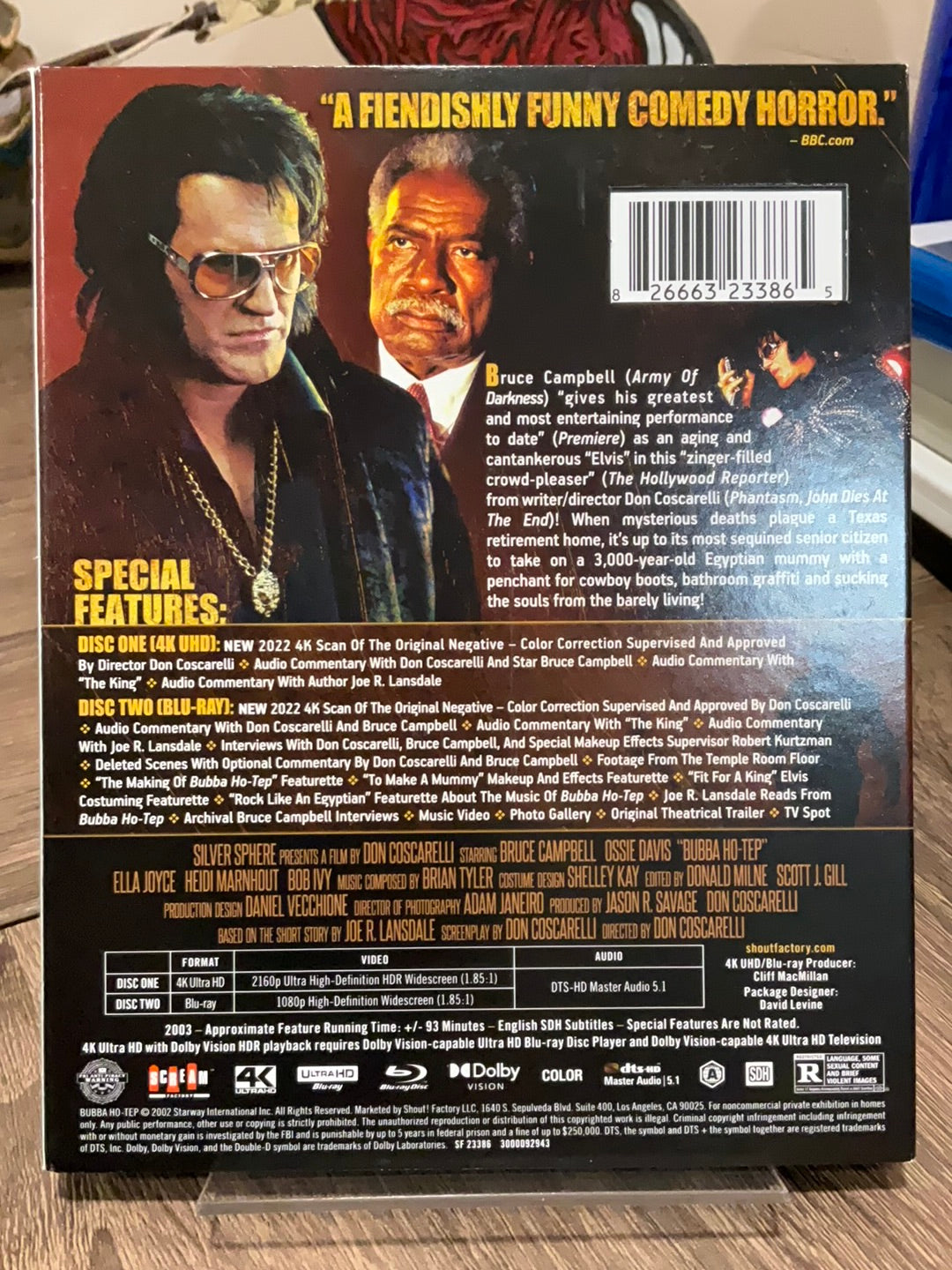 Bubba Ho-Tep - Collector's Edition 4K Ultra HD W/SLIP USED