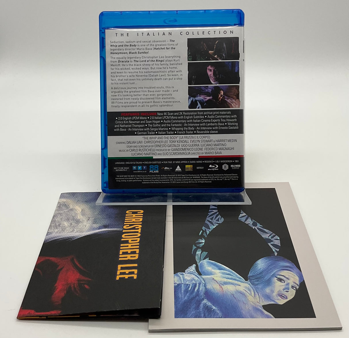 The Whip and the Body (Limited Edition w/Book + Poster + Rigid Slip, Region B) USED