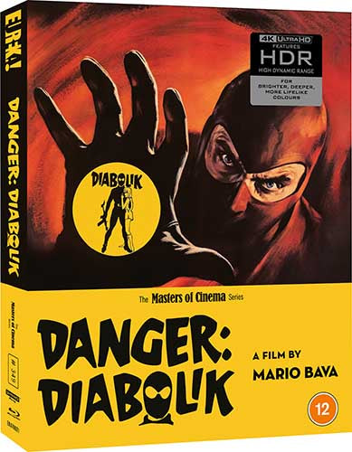Danger: Diabolik (4K UHD, Eureka Limited Edition, Region Free/B)