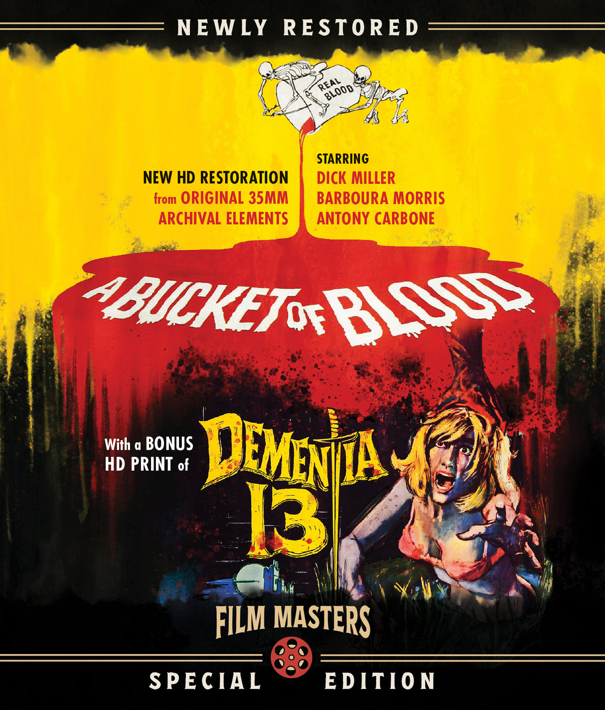 A Bucket of Blood + Dementia 13 (Film Masters)