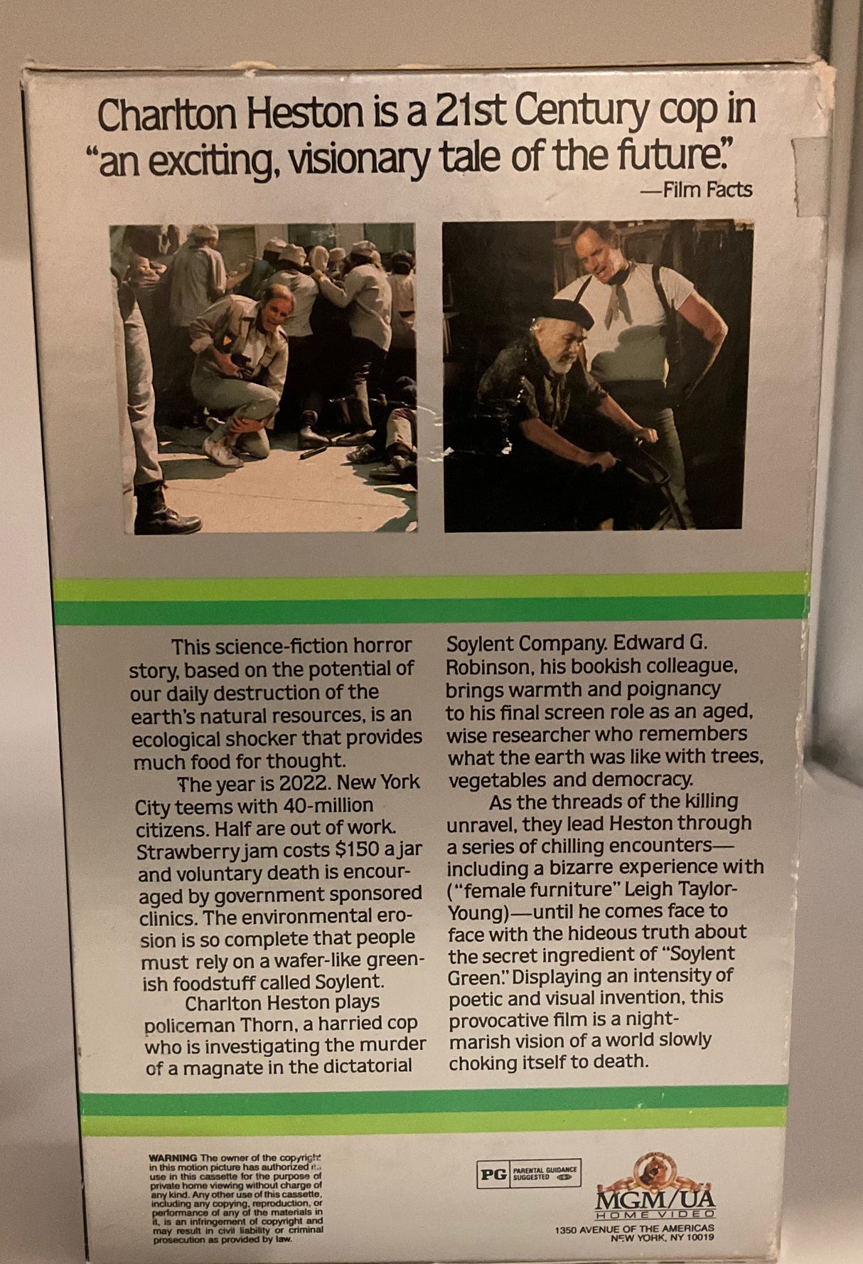 Soylent Green (Big Box) VHS