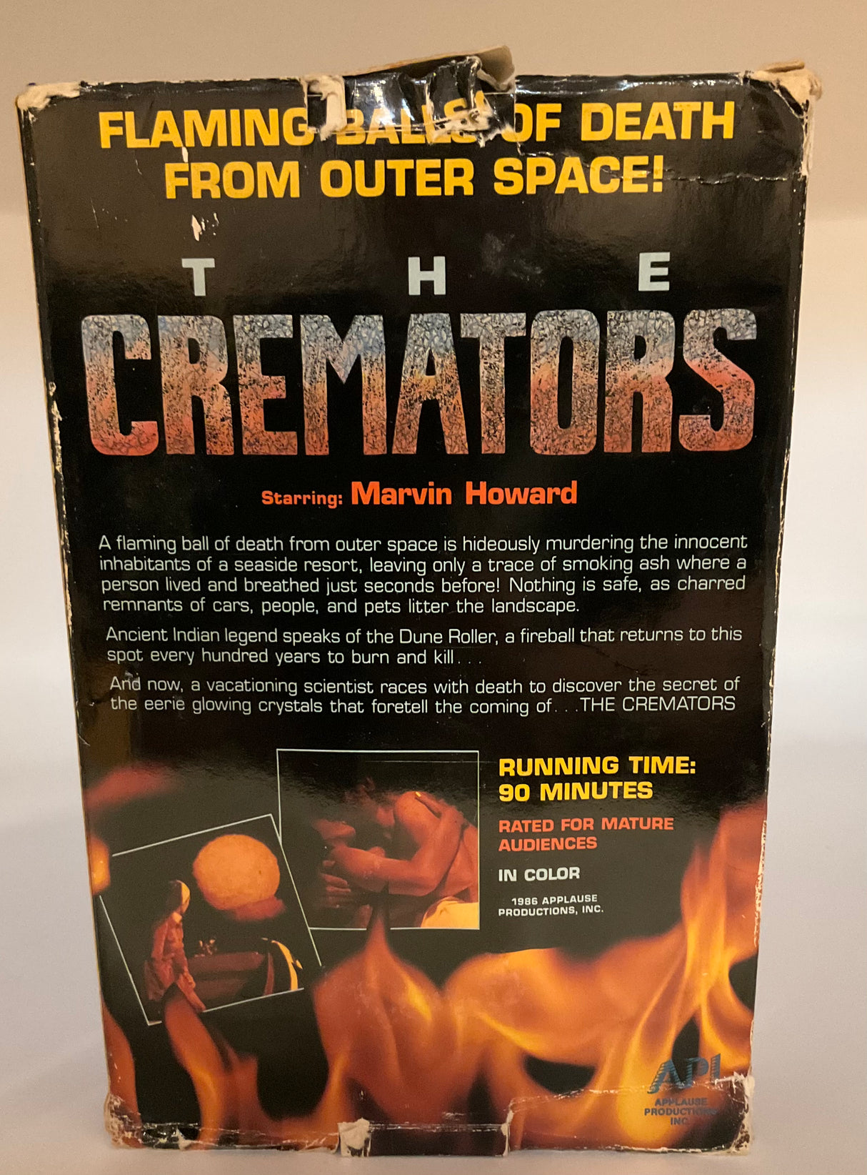 The Cremators (Big Box) VHS