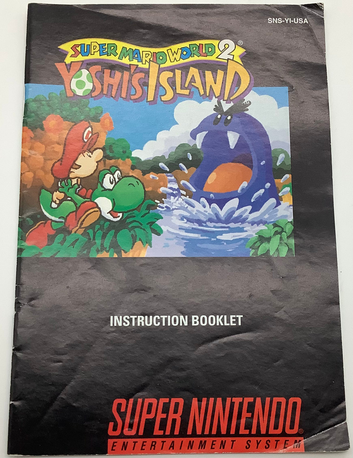 Super Mario World 2 Yoshi's Island Super Nintendo USED