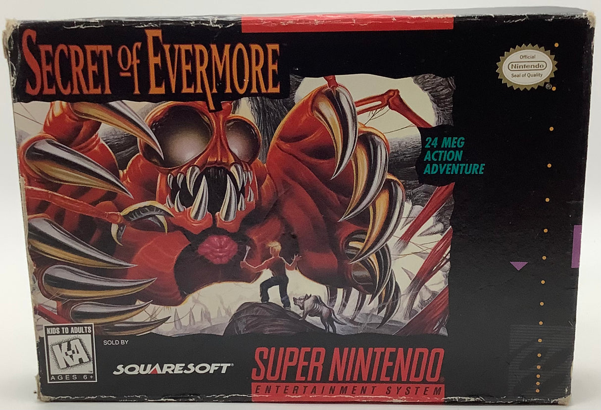 Secret of Evermore Super Nintendo USED