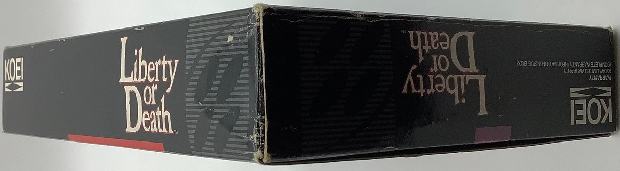 Liberty or Death Super Nintendo USED