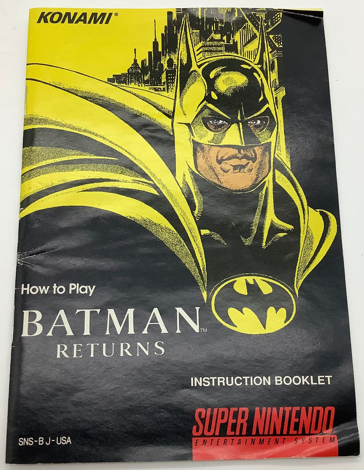 Batman Returns Super Nintendo USED