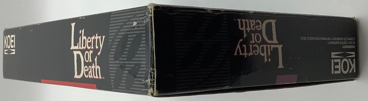 Liberty or Death Super Nintendo USED