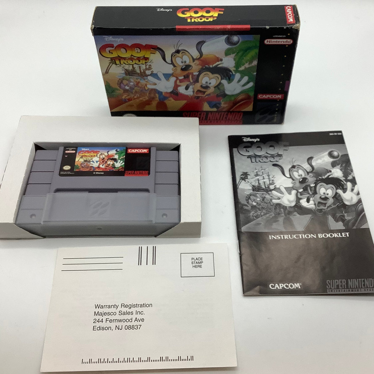 Goof Troop Super Nintendo USED