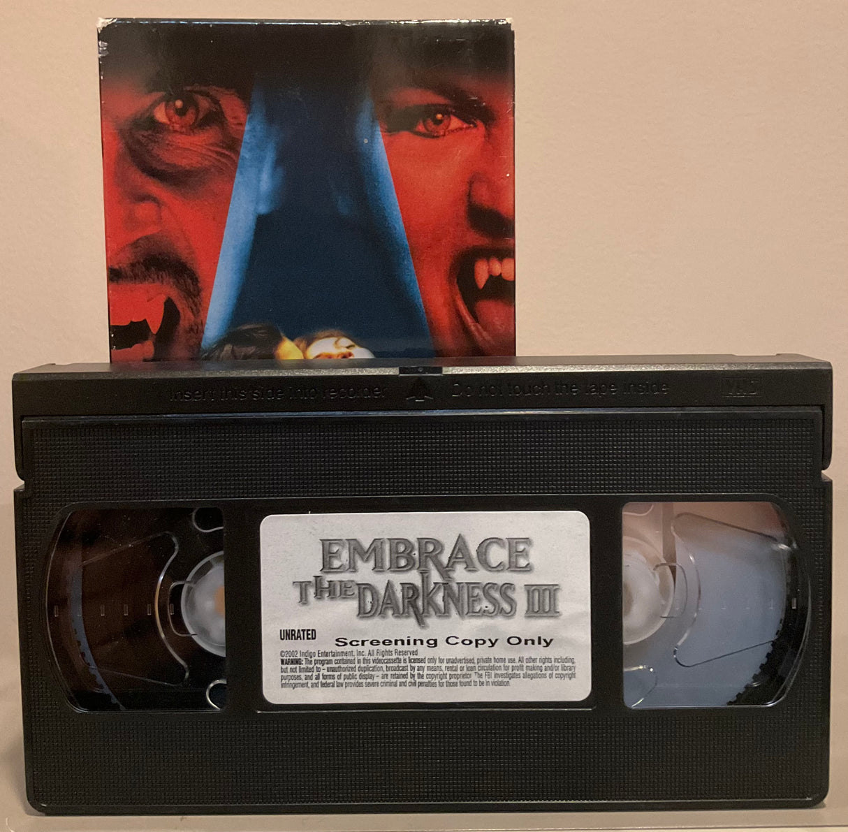 Embrace The Darkness III VHS (Screener Copy)
