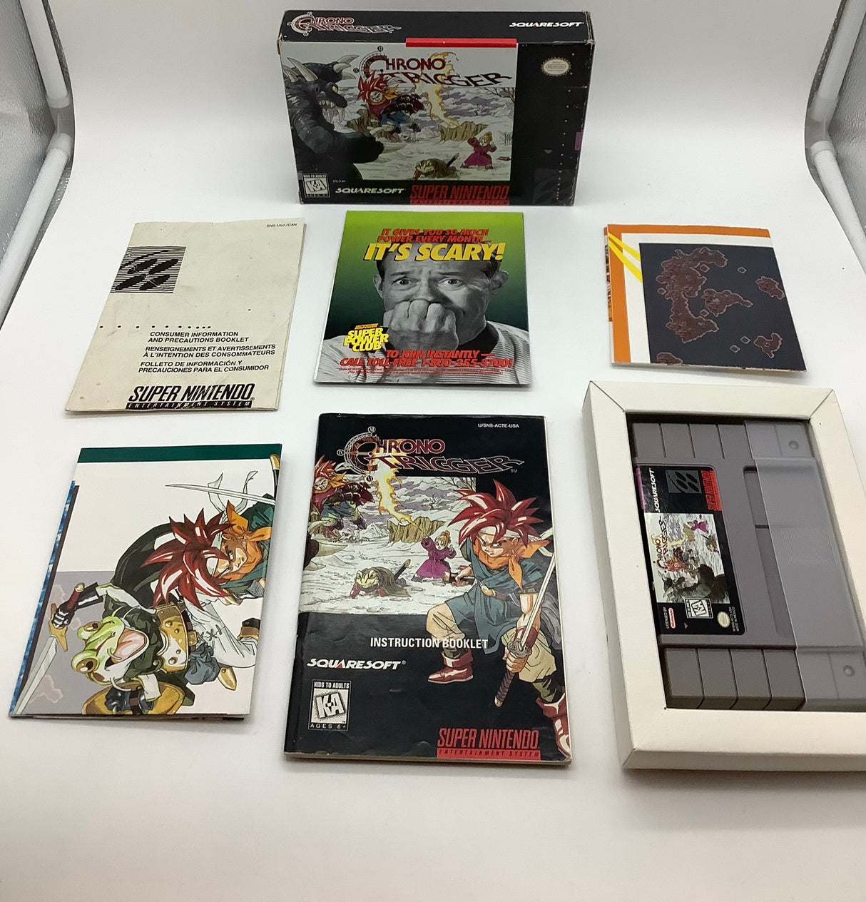 Chrono Trigger Super Nintendo USED *SEE NOTES*