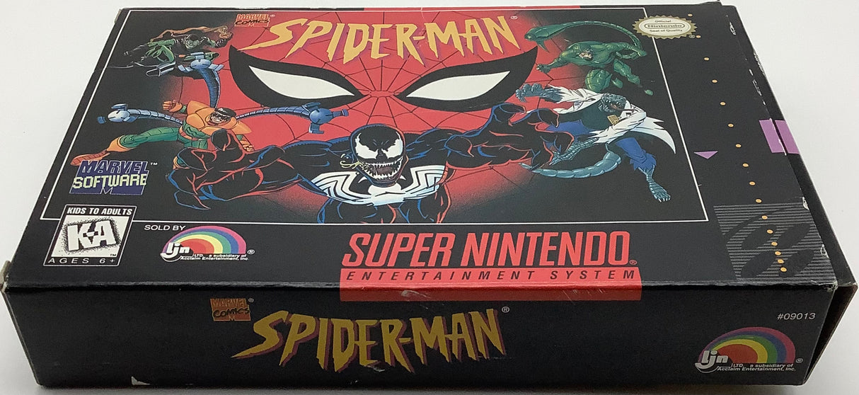 Spiderman Super Nintendo USED