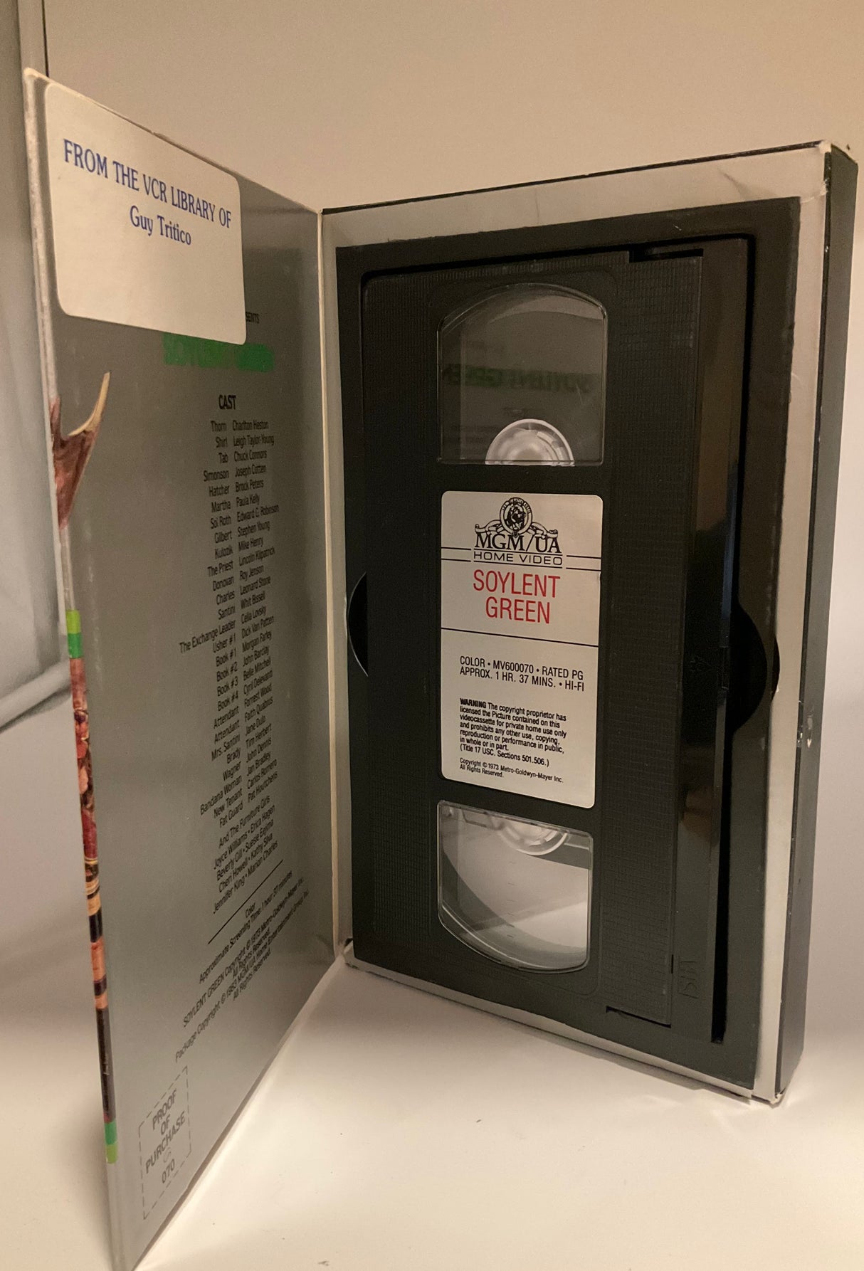 Soylent Green (Big Box) VHS