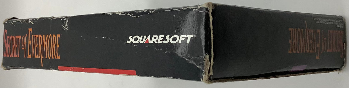 Secret of Evermore Super Nintendo USED