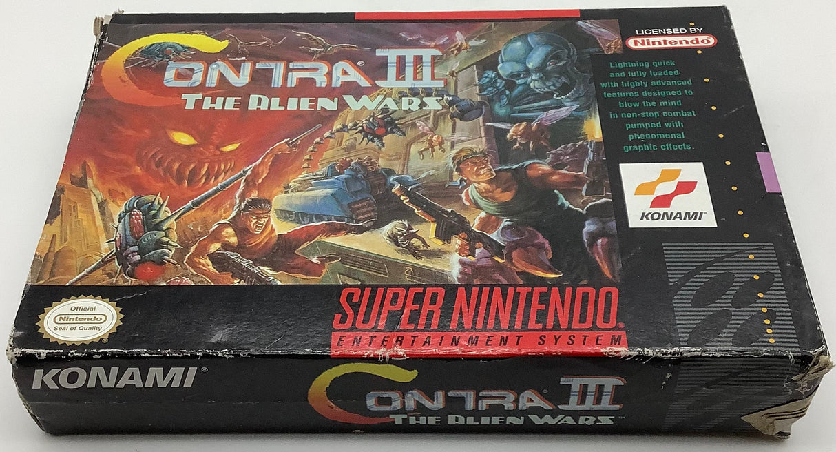 Contra III The Alien Wars Super Nintendo USED