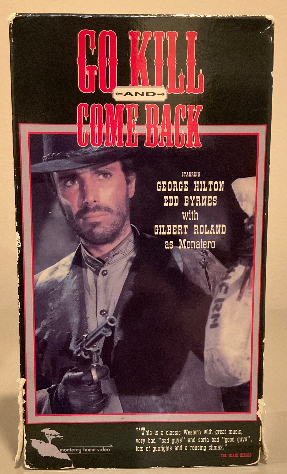 Go Kill And Come Back (AKA Any Gun Can Play) VHS