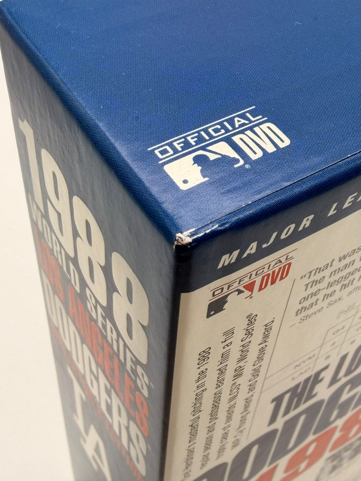 Los Angeles Dodgers 1988 World Series Collector's Edition DVD USED