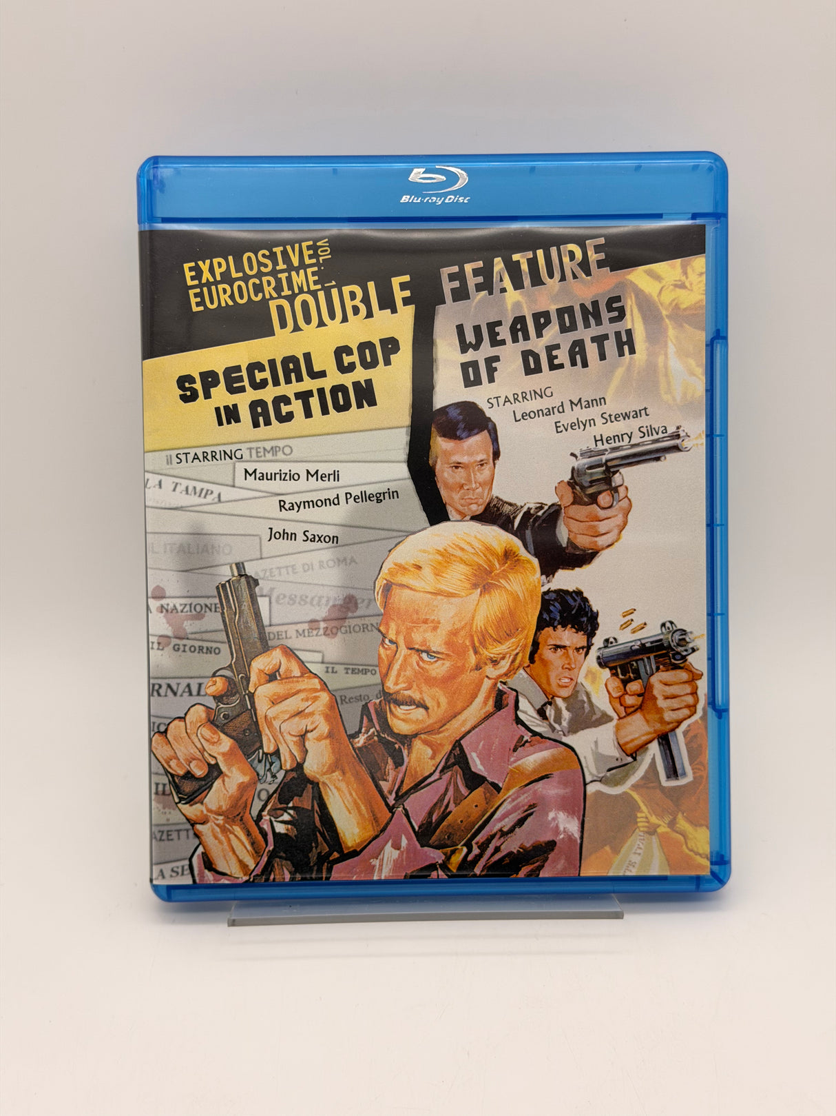 Explosive Eurocrime Vol.1 Special Cop in Action / Weapons of Death USED