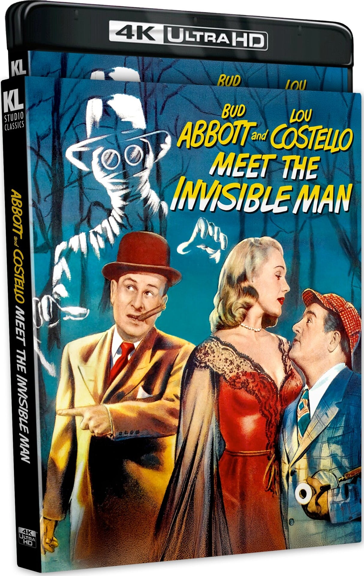 Abbott and Costello Meet The Invisible Man (4K UHD) w/SLIP