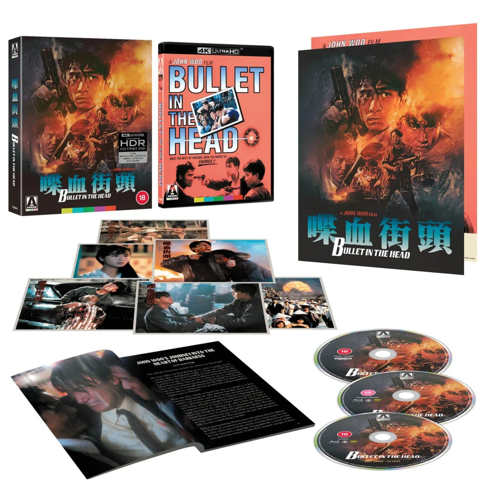 Bullet in the Head (Arrow UK, 4K UHD, Limited Edition, Region Free/B)