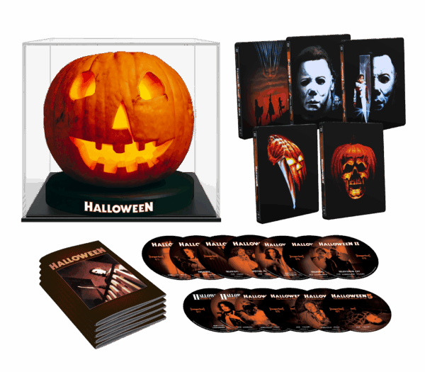 Halloween I-V (4K UHD, Limited Jack O’Lantern Edition, Region Free) *see note