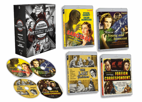 Hitchcock: The Early Years – Volume 2 (Limited Edition, Region Free)