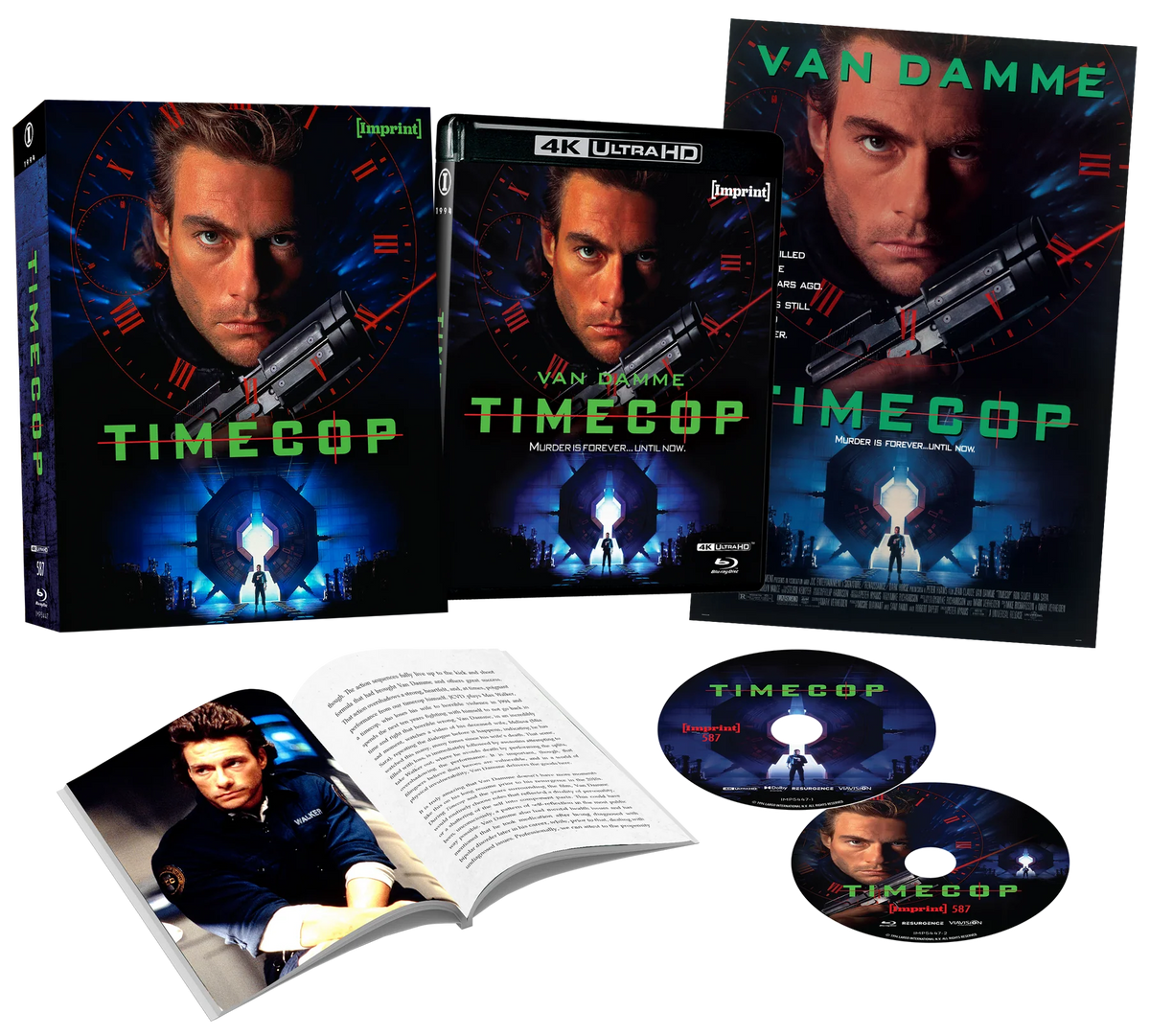 Timecop (4K UHD, Imprint Limited Edition Hardbox, Region Free)